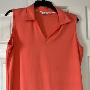 Lady Hagen sleeveless golf polo in good condition.